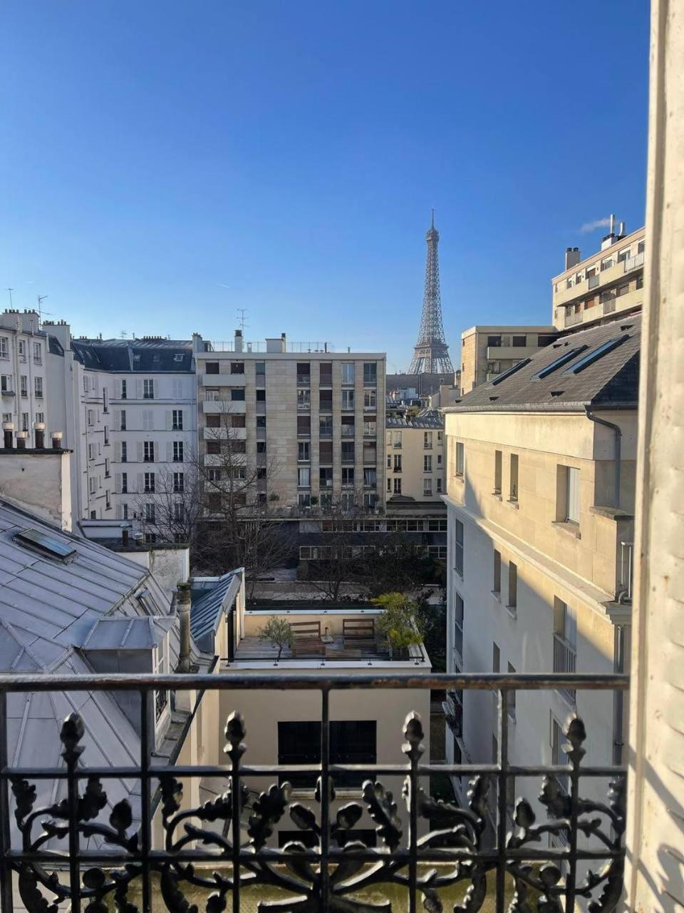 Tour Eiffel - Saint Dominique - Invalides Appartement Parijs Buitenkant foto